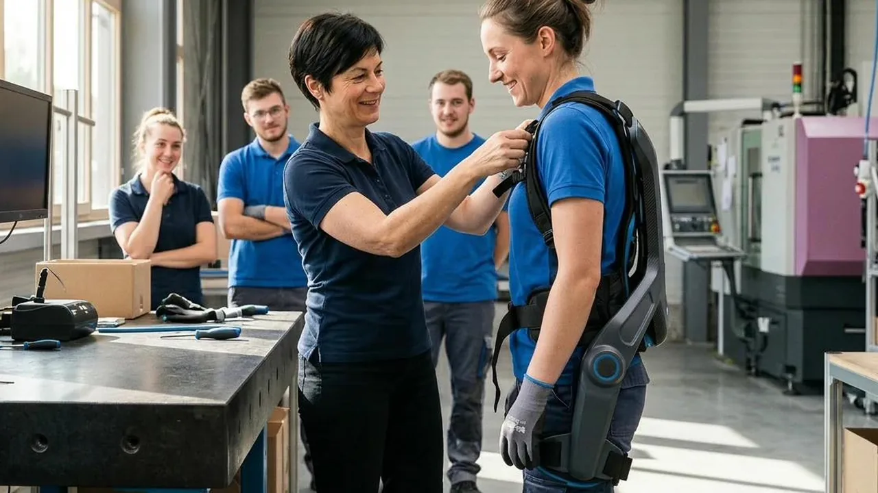 Vignette de l'émission Entrepreneur·e·s de La Télé consacrée au mandat AI et à la réinsertion par l'exosquelette